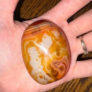Sardonyx Palm Stone